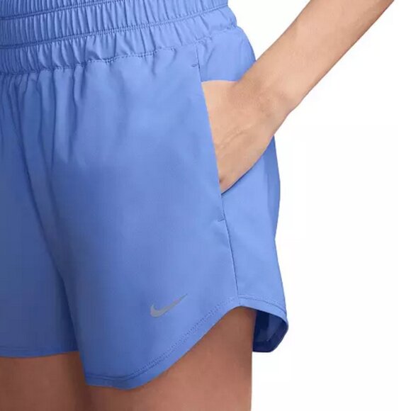 Nike Women's One Dri-FIT Ultra High-Waisted 3" Brief-Lined Shorts - Picture 1 of 12